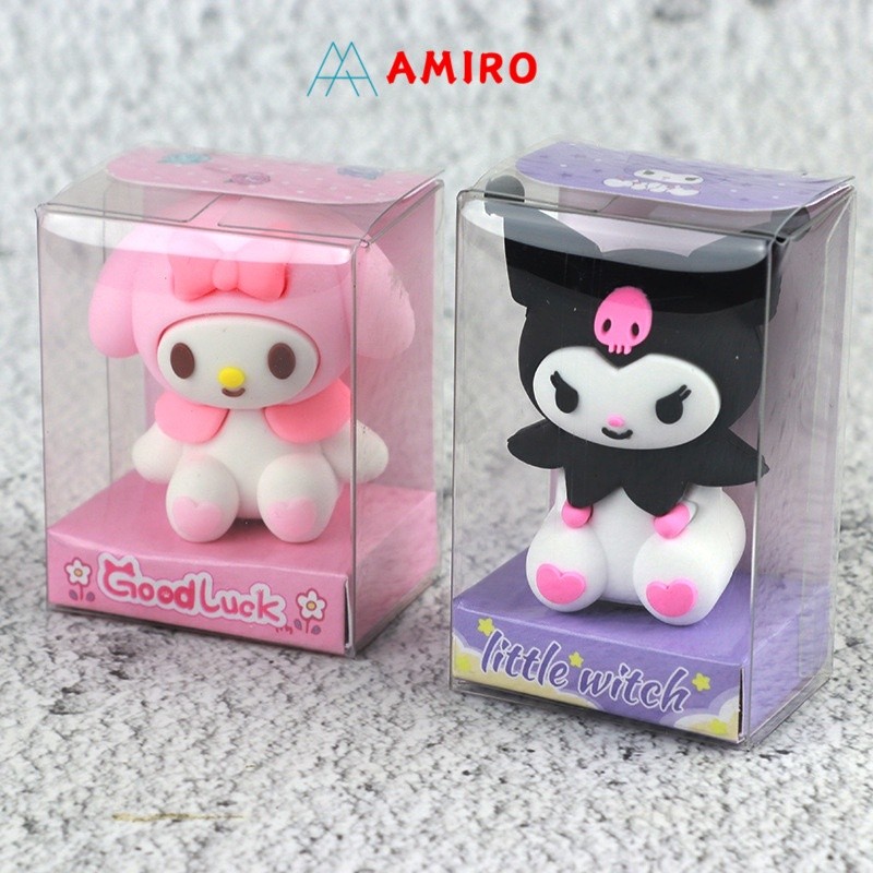 

Serutan Pensil Kecil Lucu Rautan Pensil Kepala Karet Karakter Sanrio Bts Pencil Sharpener