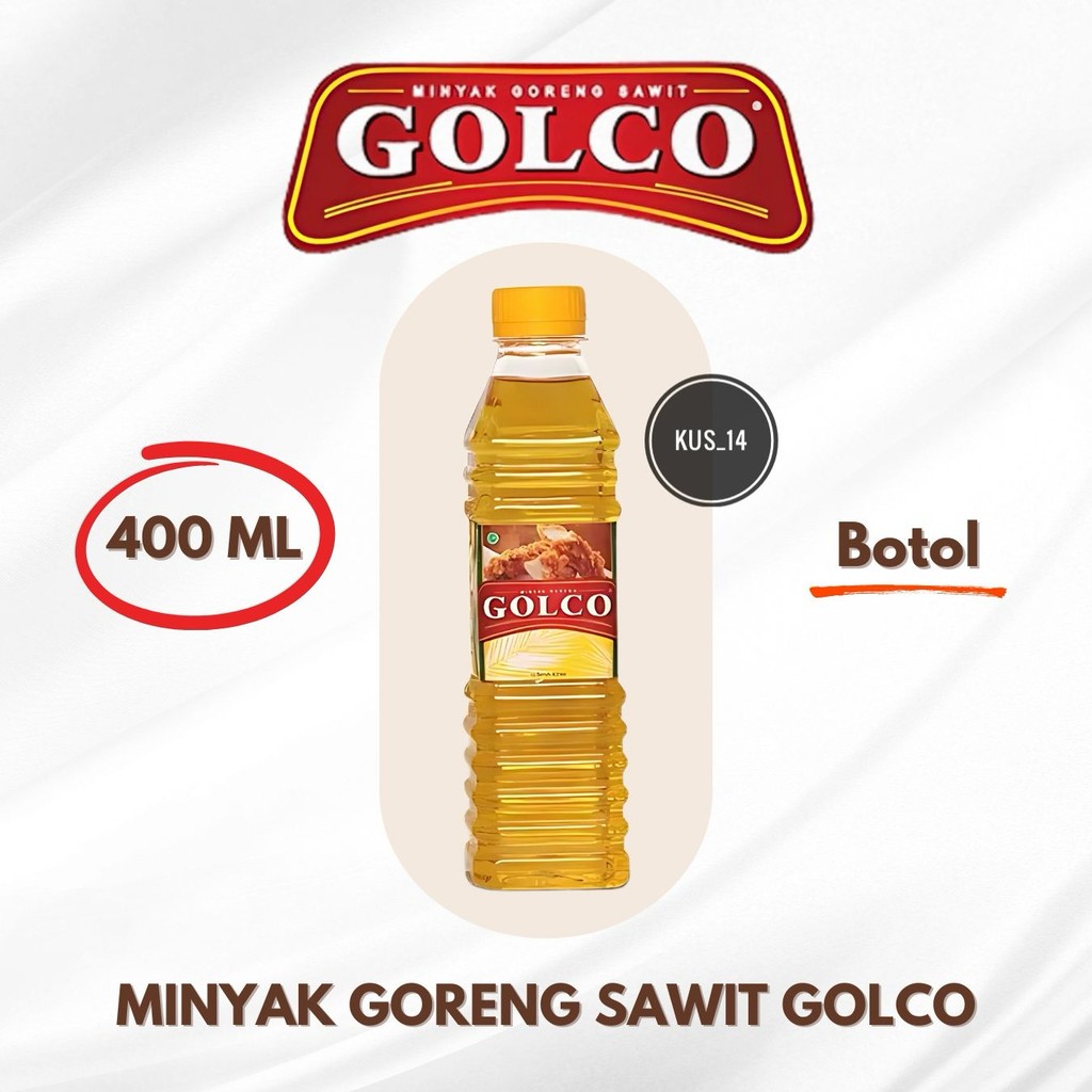 

MINYAK GORENG GOLCO 400ml MINYAK GORENG TERMURAH Premium PROMO MURAH