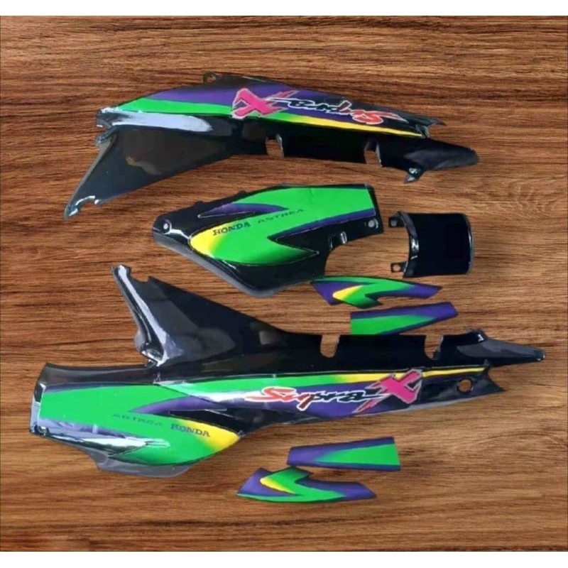 Paket promo komplit cover body honda supra x supra lama tahun 2001