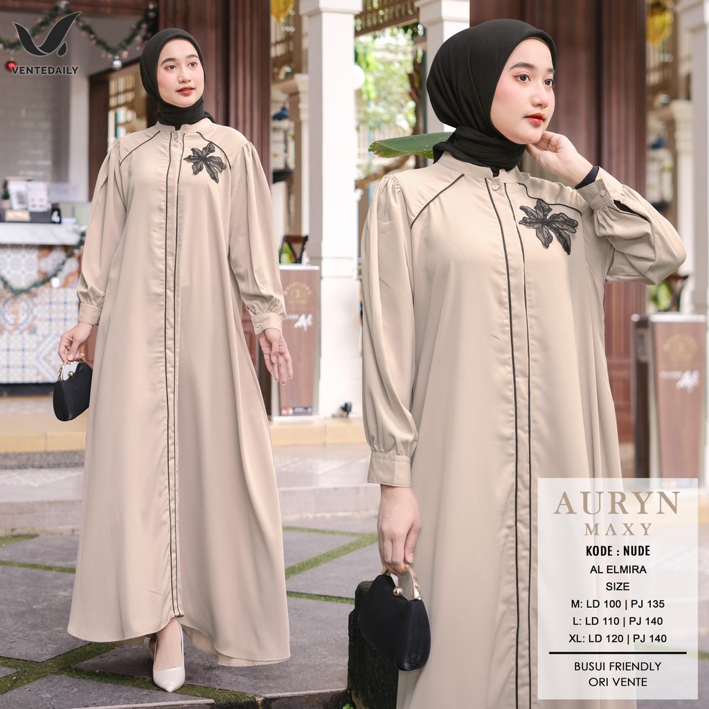 aurin maxi dress - dres terbaru dan cantik oroginal produk dari vente