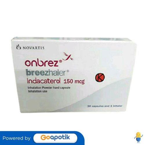 Onbrez Breezhaler 150 Mcg 30 Pcs