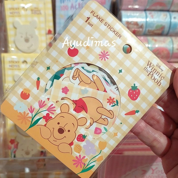 

Disney Flake Sticker Winnie The Pooh - Stiker - 01