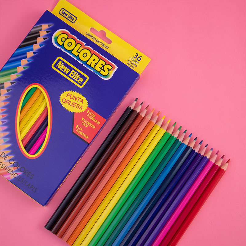 

12/18/24/36/48 Colors Crayons Oil Pastels Colored Pencil for Children Professional Drawing Sketching Student School Art Supplies