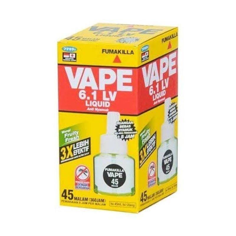 VAPE Fumakilla Obat Nyamuk Elektrik Liquid Refill 45 Malam - FDY