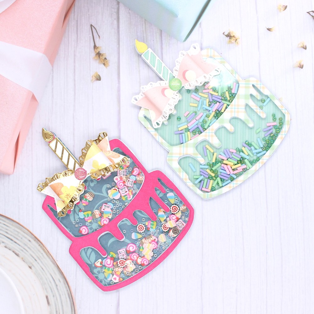 

KSCRAFT Cute Shaker Metal Cutting Dies Stencils for DIY Scrapbooking Decorative Embossing DIY Paper Cards