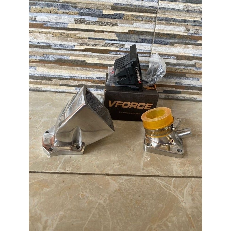 (COD) Intake Manipol Manifold Kodok Fizr FizR Force Alfa Menbran Vforce