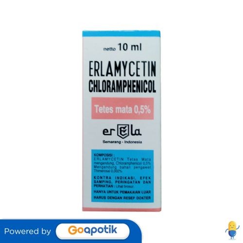 Erlamycetin Tetes Mata 10 Ml Drops