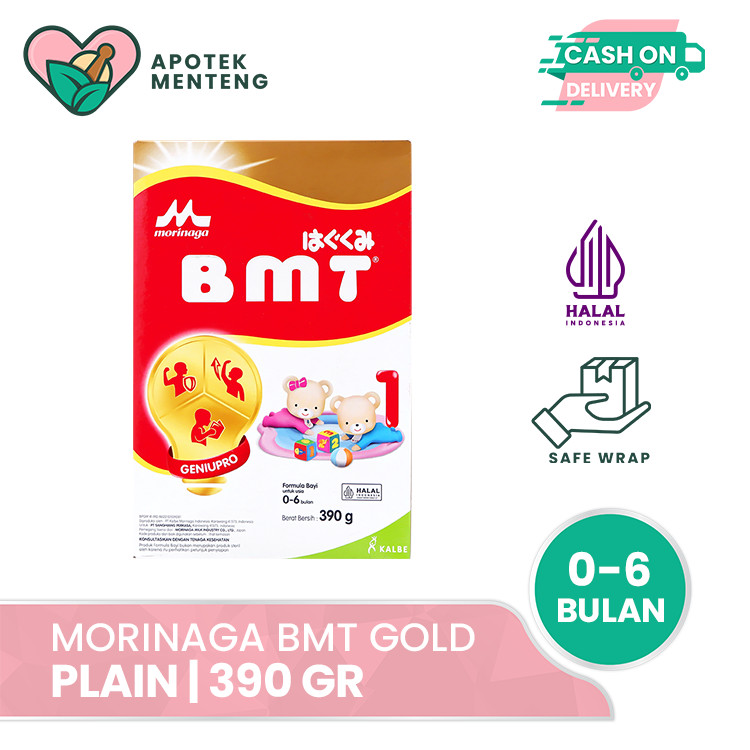 Morinaga BMT Gold 390 Gr - Susu Formula Bayi