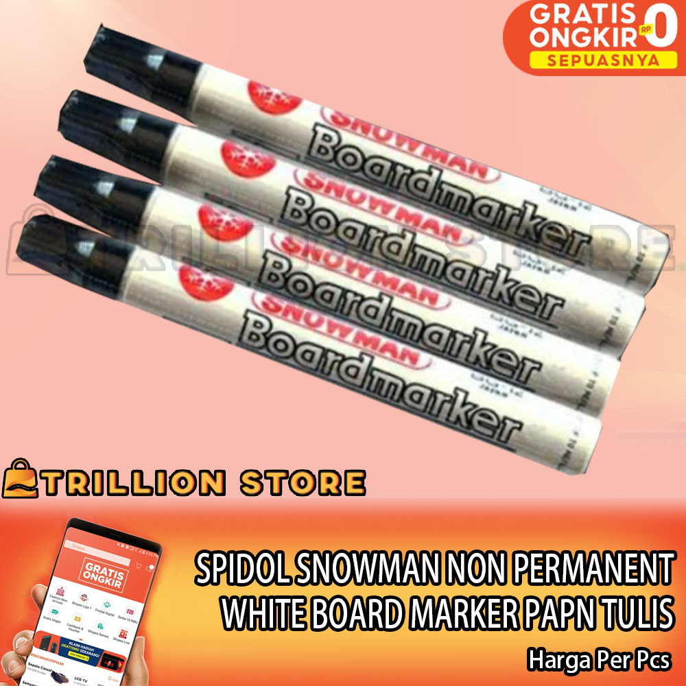 

Snowman Spidol Wb Bg 12 Sepidol Non Permanen Mengajar Sekolah Kantor Tinta Refil Lancip Luncip Black Blue Red Repil Ballpoint Balpoin Bolpoin Bollpoint Menulis Tulis Tulisan Whiteboard Ball Point Pen Pena Permanent Hapus