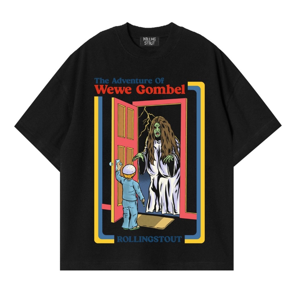 Rollingstout T-shirt - Wewe Gombel - Baju Horror series pria dan wanita