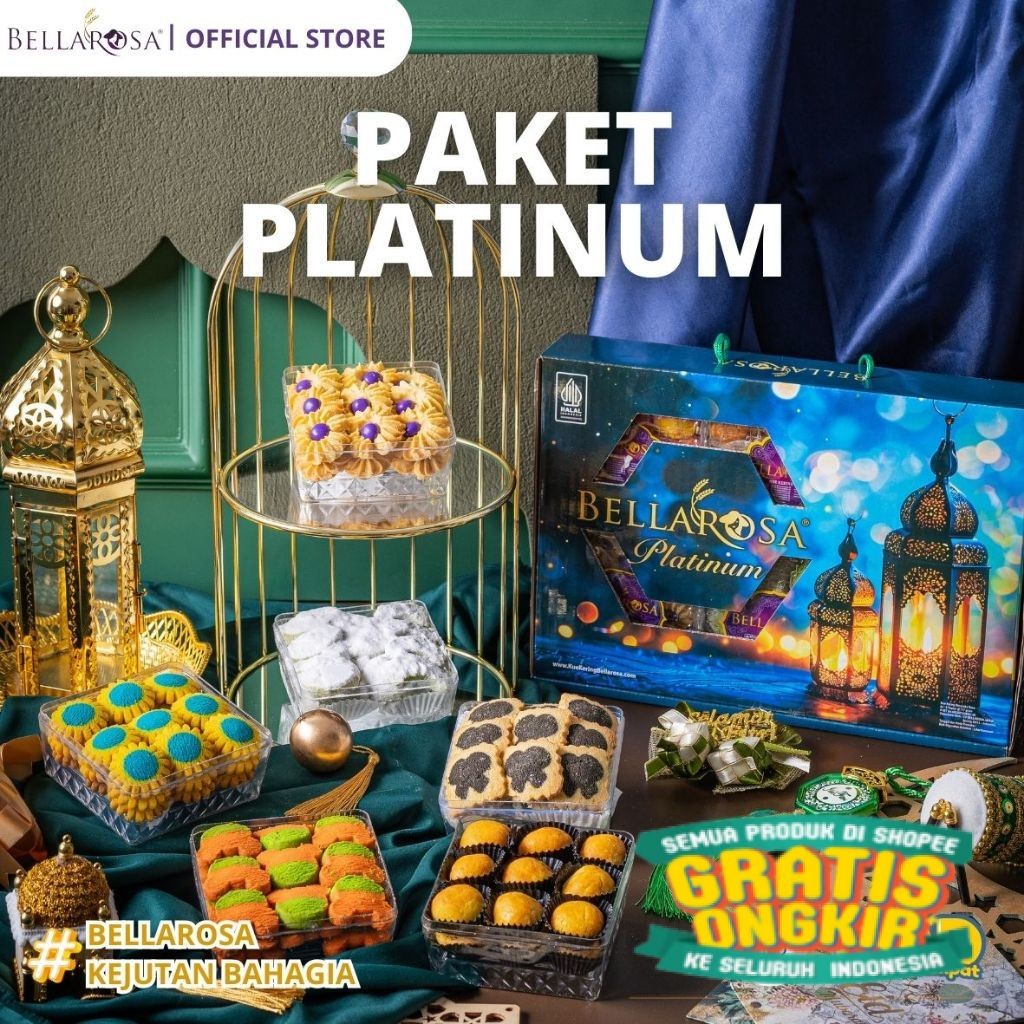 

BELLAROSA Paket Platinum Hampers Hari Raya Lebaran Ramadhan Termurah/ New kado