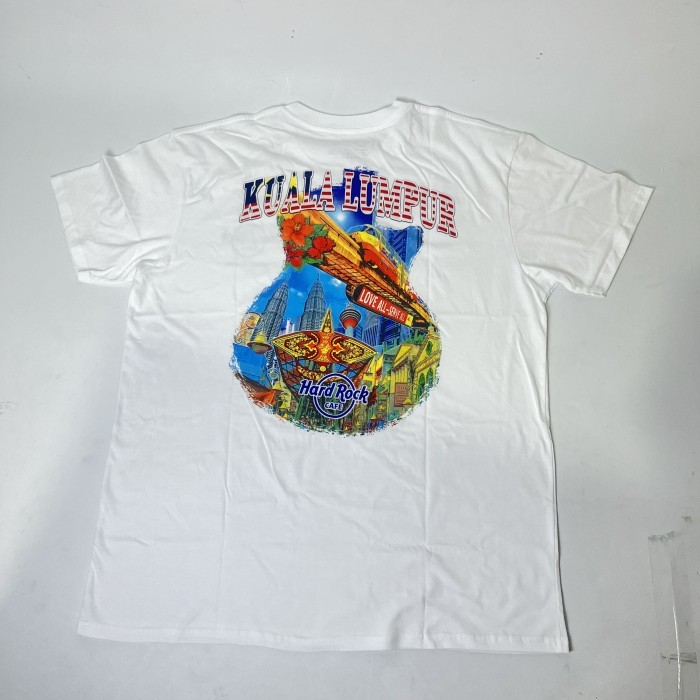 Hard Rock Cafe Kuala Lumpur Malaysia V20 City Tee Vintage T Shirt T-Shirt Merchandise Baju Kaos Tee 