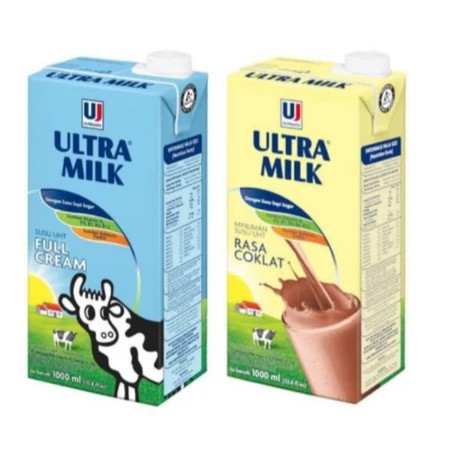 ULTRA UHT MILK PLAIN 1000 ML SUSU