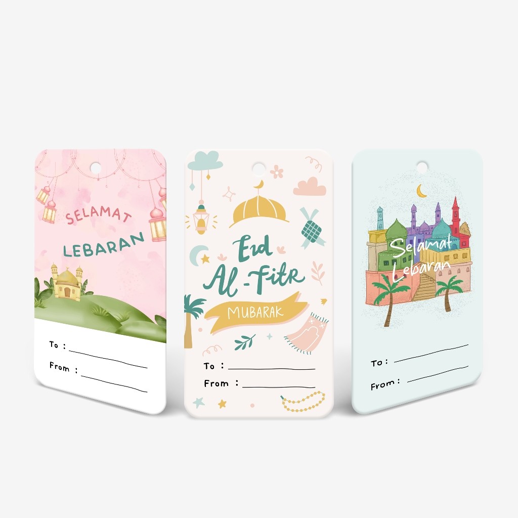 

Hangtag Rounded Edisi Lebaran #Fitr - Hangtag Hampers | Custoom.in