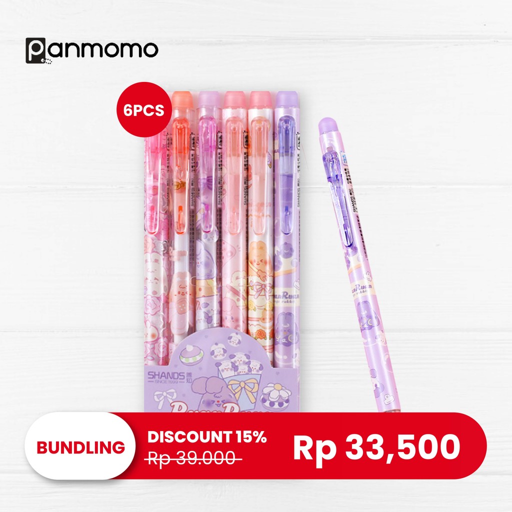 

Cheese Rabbit 6 Pcs Pen Set