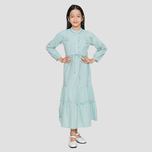 Cardinal Kids Girl Drawstring Detail Gamis Anak Perempuan 118777988