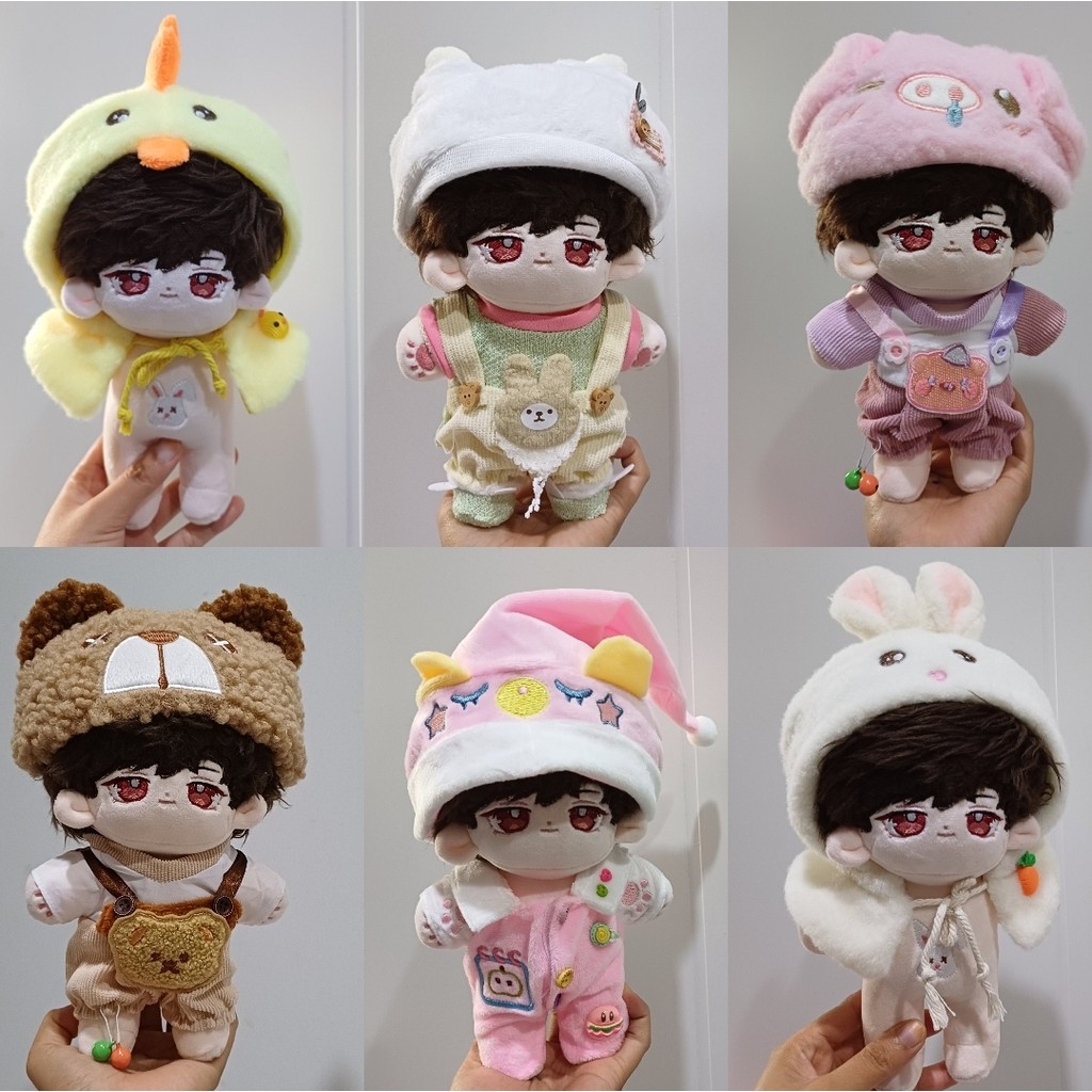 READY BAJU BONEKA 20cm///BAJU ONLY TOPI ONLY//AKSESORIES CLOTH BONEKA 20CM