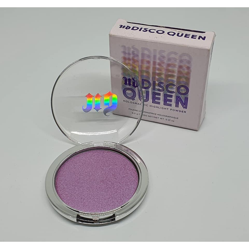 URBAN DECAY DISCO QUEEN HOLOGRAPHIC HIGHLIGHTER POWDER Original Exp 2026 Ringan Highlight Shimmer