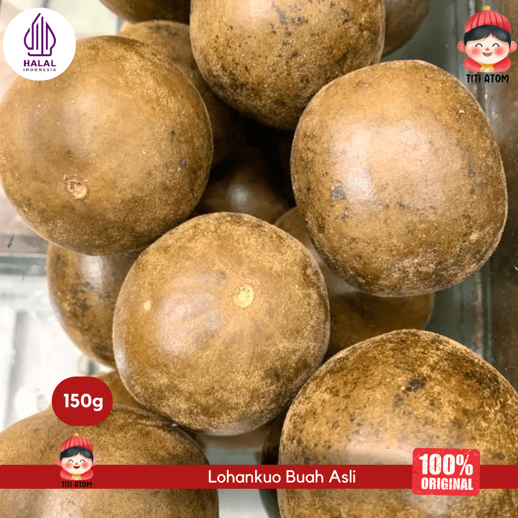 

Lohankuo Lohanko Luo Han Kuo Buah Murni Asli Bulat 20g (Instant GoSend Only)