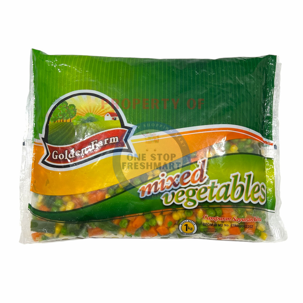 

GOLDEN FARM MIX VEGETABLES / SAYURAN BEKU 1KG