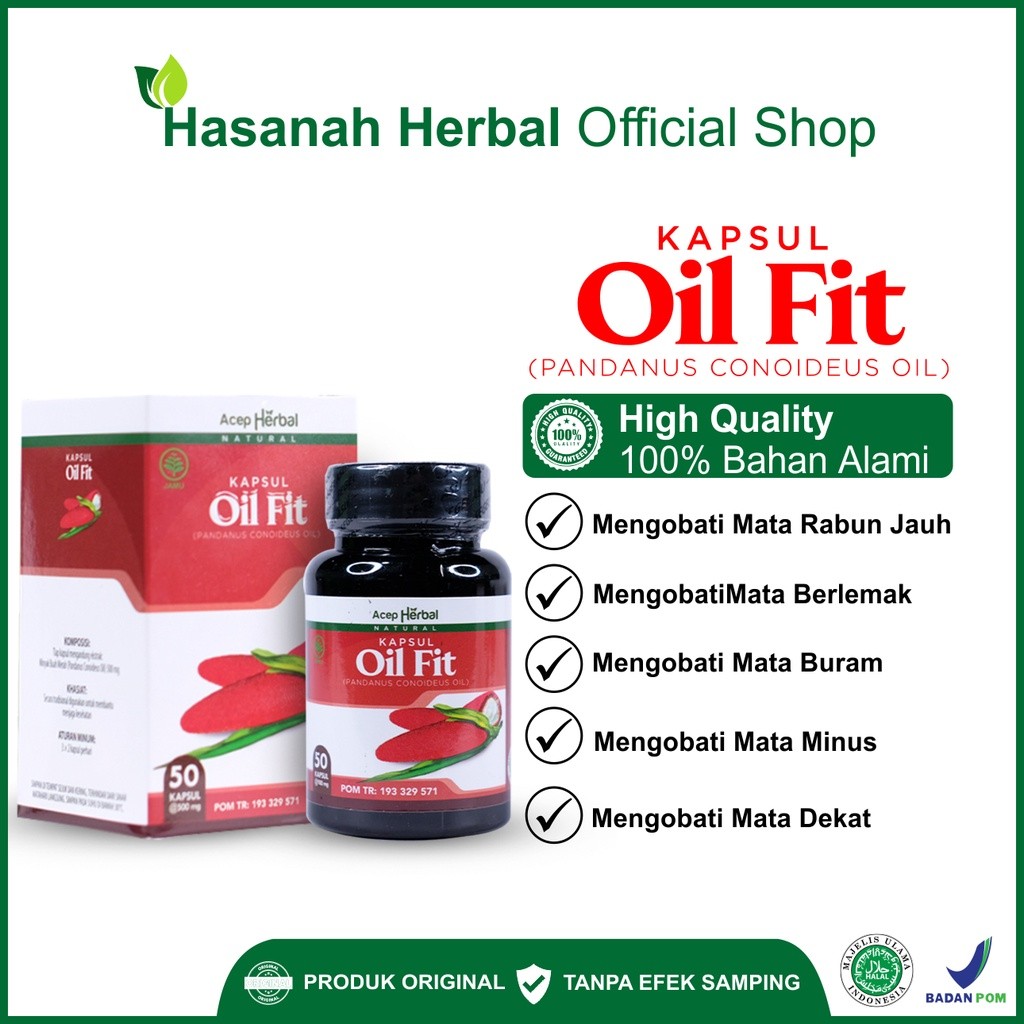 

Oil Fit Obat Mata Minus Tinggi Buram Rabun Jauh Dekat Katarak Berlemak Herbal