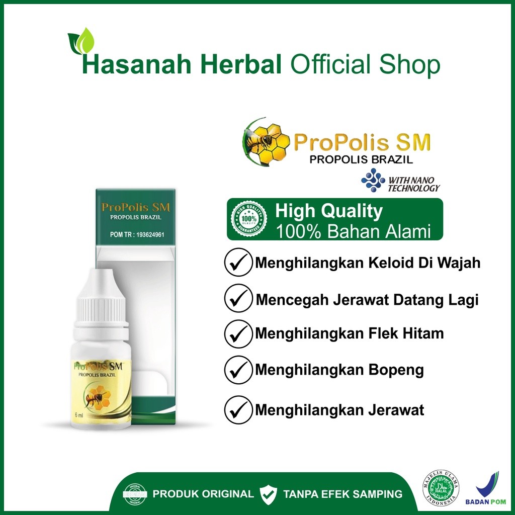 

Obat Penghilang Jerawat Bekas Jerawat Jerawat Batu Menghilangkan Keloid Bopeng Bekas Cacar Flek Hitam Di Wajah Propolis SM With Nano Technology