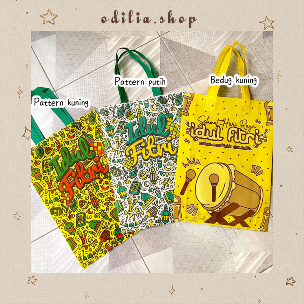 

Tas Tenteng Lebaran Idul Fitri 2025 Hampers Parcel Goodie Bag Spunbond Ramadhan Hadiah Kado Sembako Snack Anak Muslim Bjb Banjar Banjarbaru Odilia.Shop