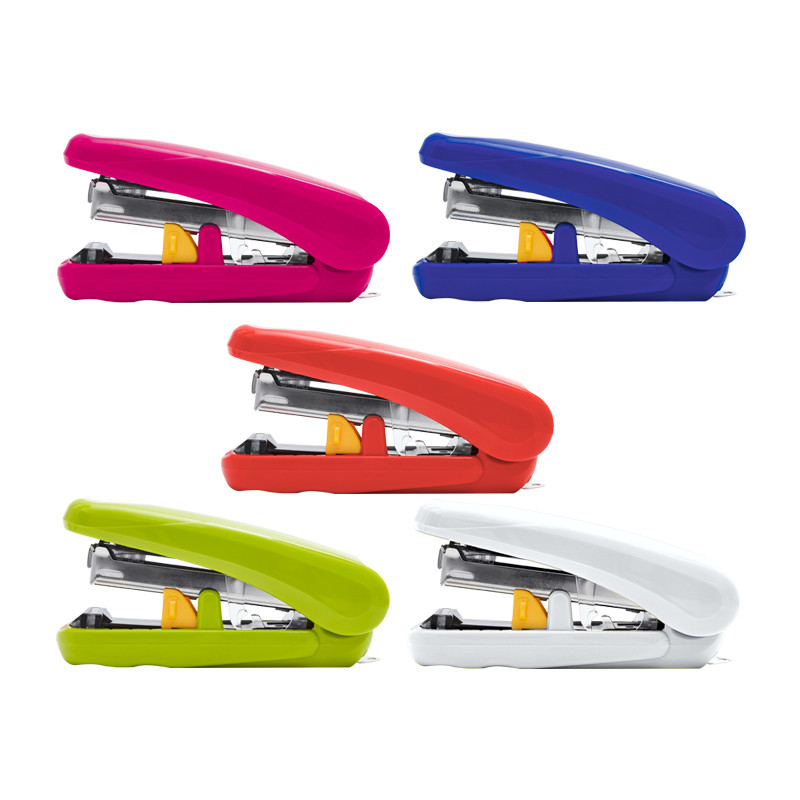 

Plus stapler is light Adjustable binding depth mini student can order 20 sheets of paper