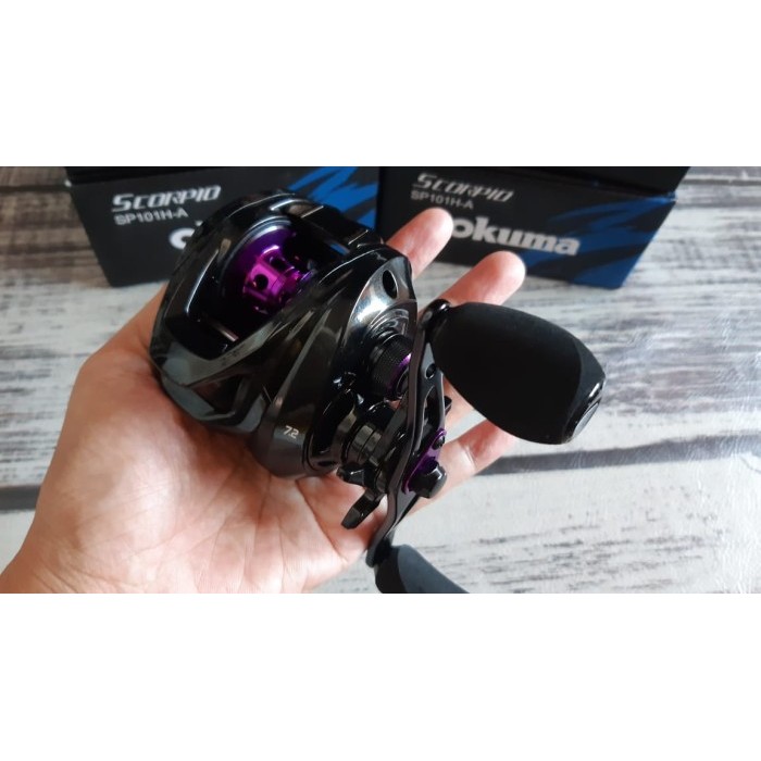SCORPIO LOW PROFILE BAITCAST REEL OKUMA (2021 NEW) - SP 101H-A KIRI