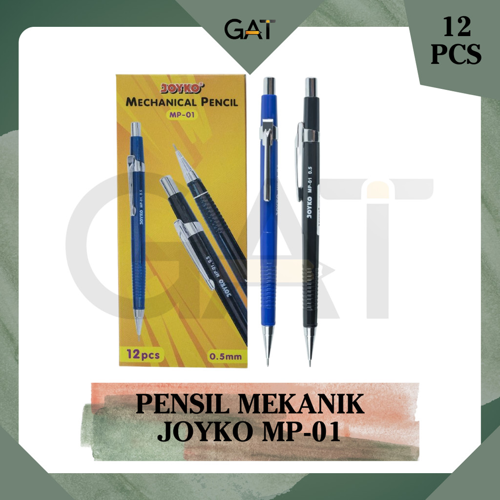 

PENSIL MEKANIK JOYKO MP-01 0.5MM PER LUSIN (12PCS)