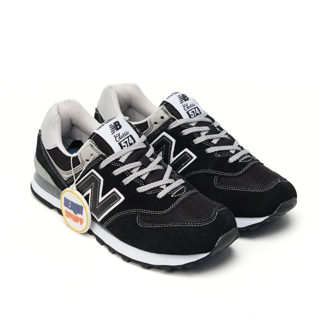 574 Black Grey "SKU ML574EGK"  Unisex Original 100% Authentic  Berlinstuff