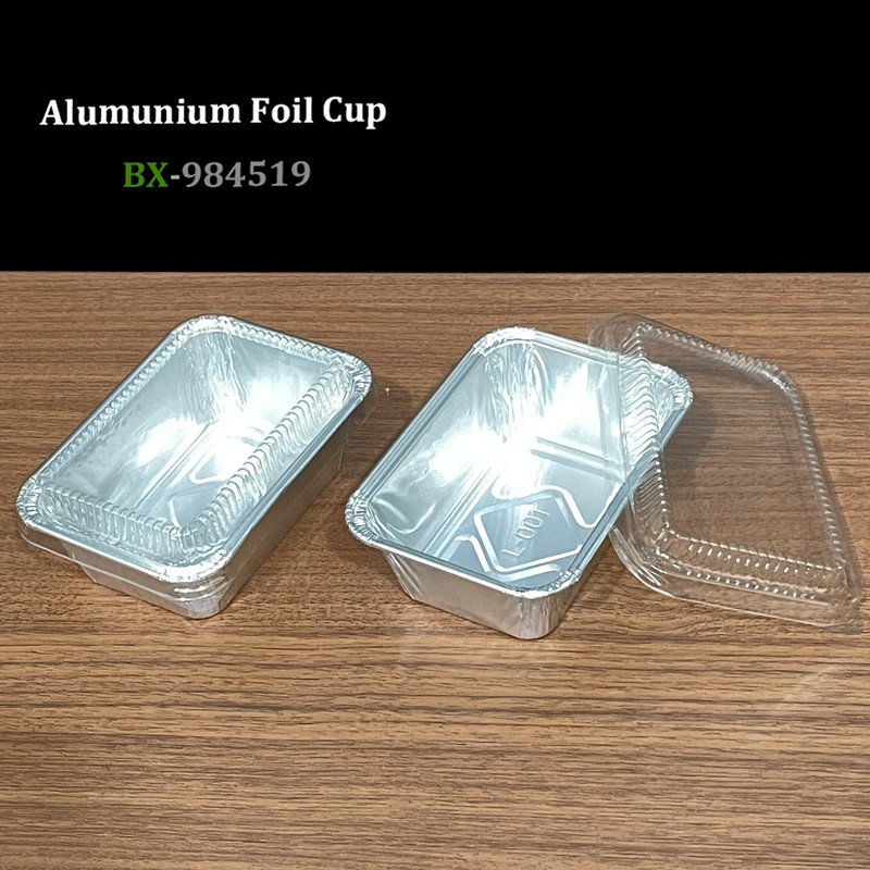 Alumunium Foil Tray Cup BX-984519 Bolu Mini Macaroni Schotel Klapertart Brownies Spaghetti Brulee