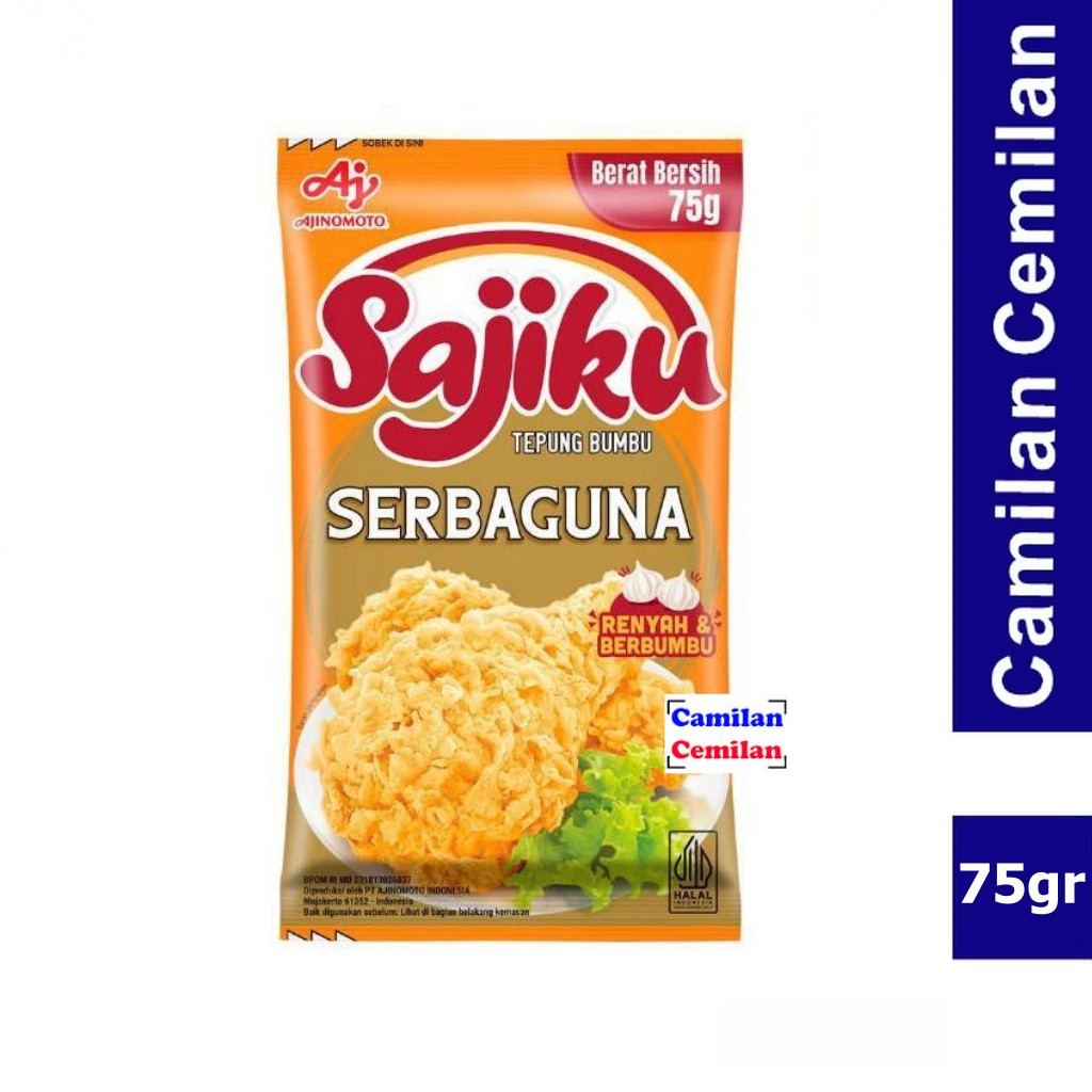 

Sajiku Tepung Bumbu Serbaguna 75 gr