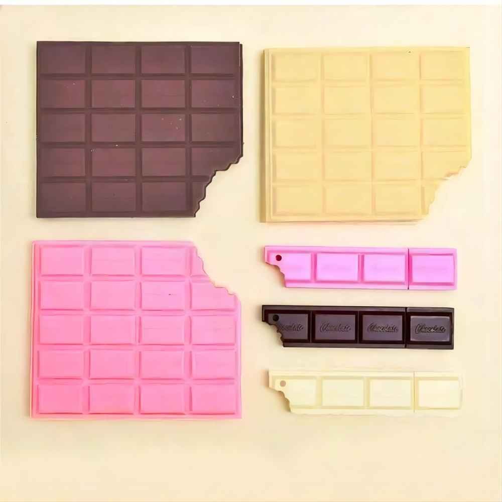 

2 pieces 1 set chocolate notebook + chocolate pen