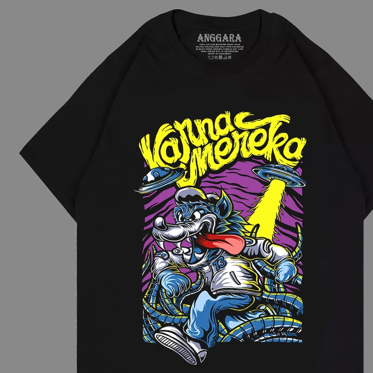 KARNA Mereka Srigala TShirt Band / Kaos Musik Band Punk / Kaos Punk / Kaos Band Distro