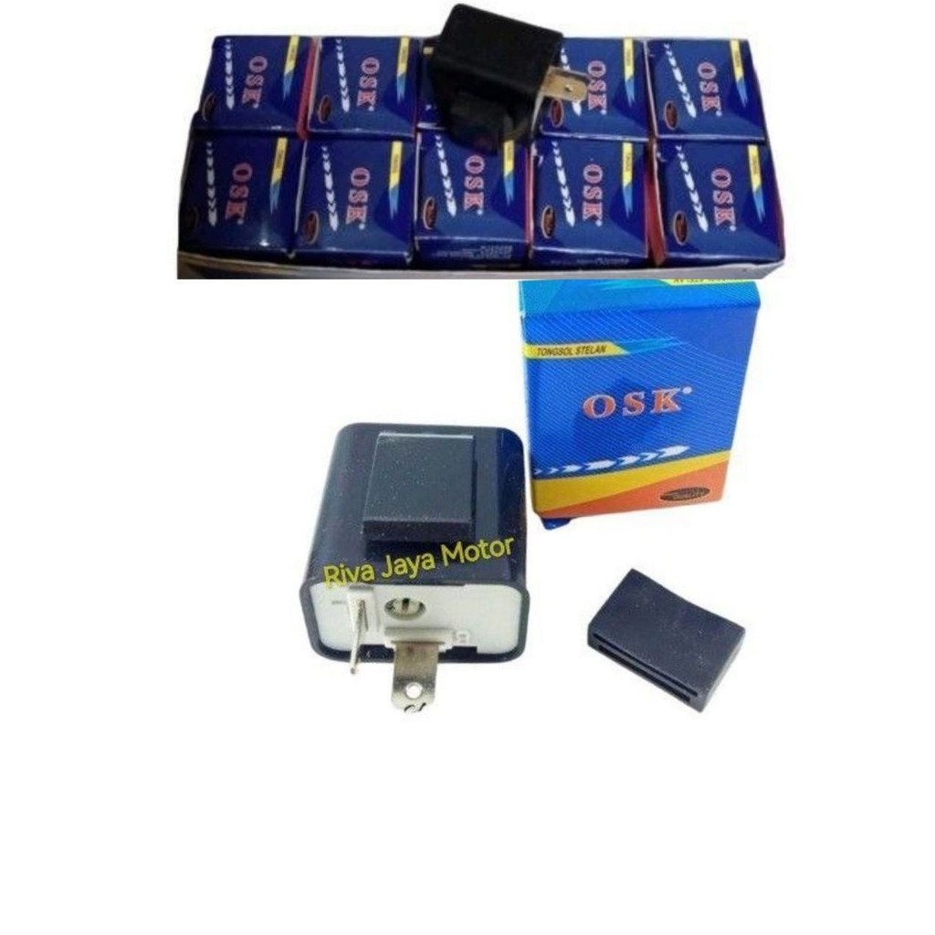 10 Pcs Flaser Flasher Sen Sein 12v Bisa Atur Stelan Stel Kedip Led Cepat Lambat Universal Motor Beat