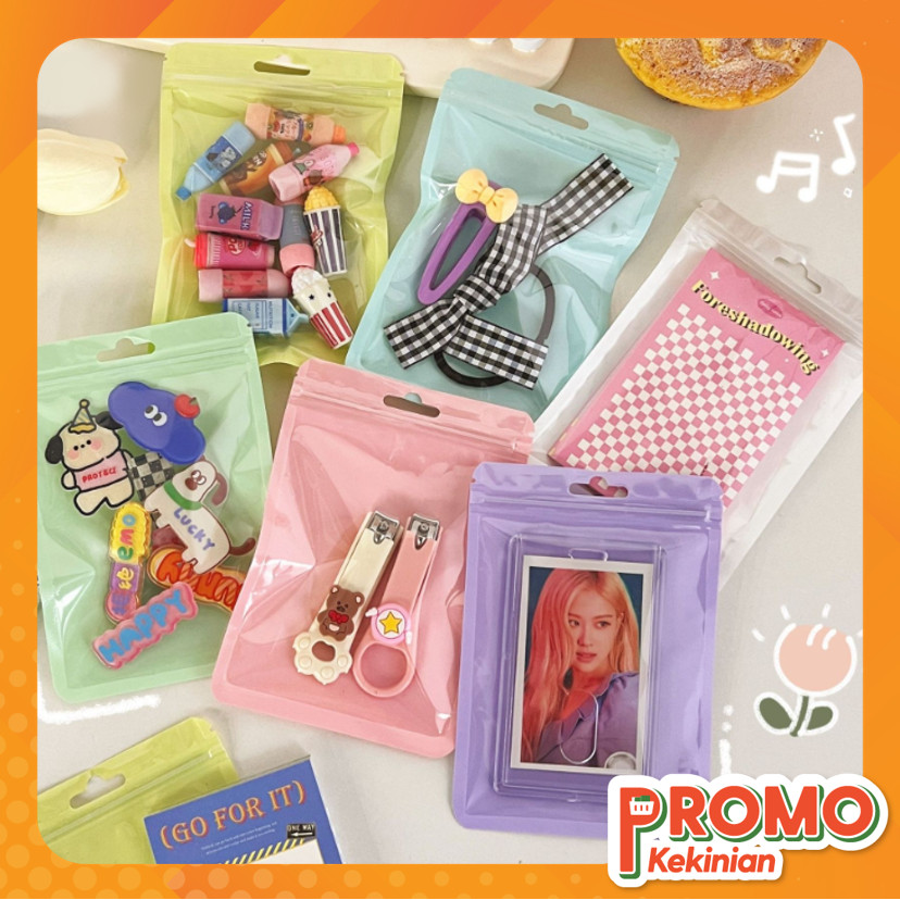 

Promo Kekinian - 6590 Ziplock Bag Transparan / Pouch Plastik Penyimpanan