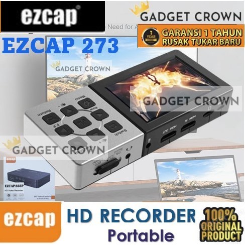 EZCAP 273 HDMI Audio Video Capture Game Recorder For MicroSD EZCAP273