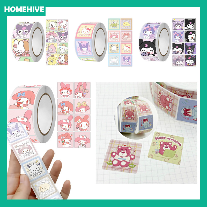 

Sticker Sanrio Kuromi / Sticker Journalling / Cute Stiker Tape