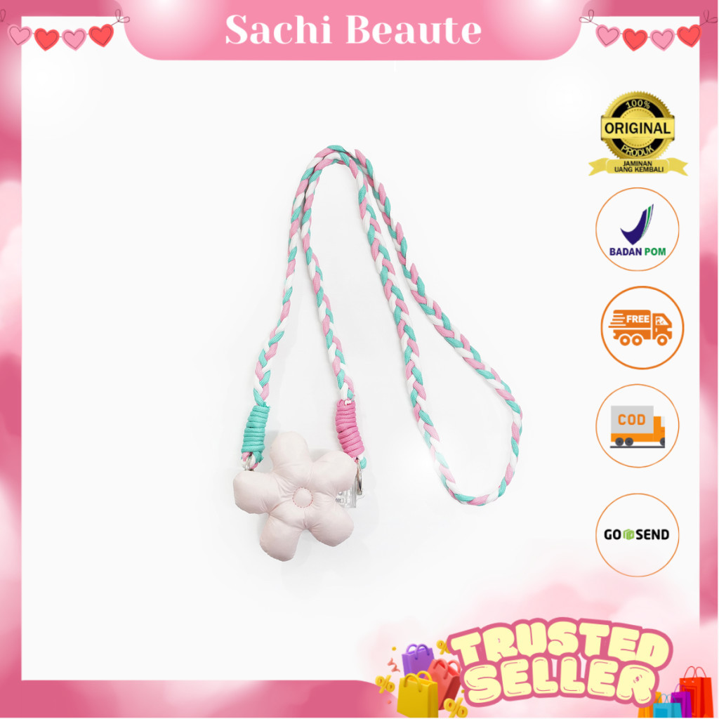 

[Gift Not For Sale] Emina Lanyard Bunga gantungan name tag