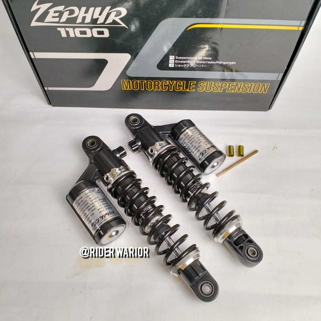 SHOCKBREAKER SHOCK BELAKANG ZEPHYR 1100 SKOK ZEPHYR 320 MM BLACKGREY ZEPHYR