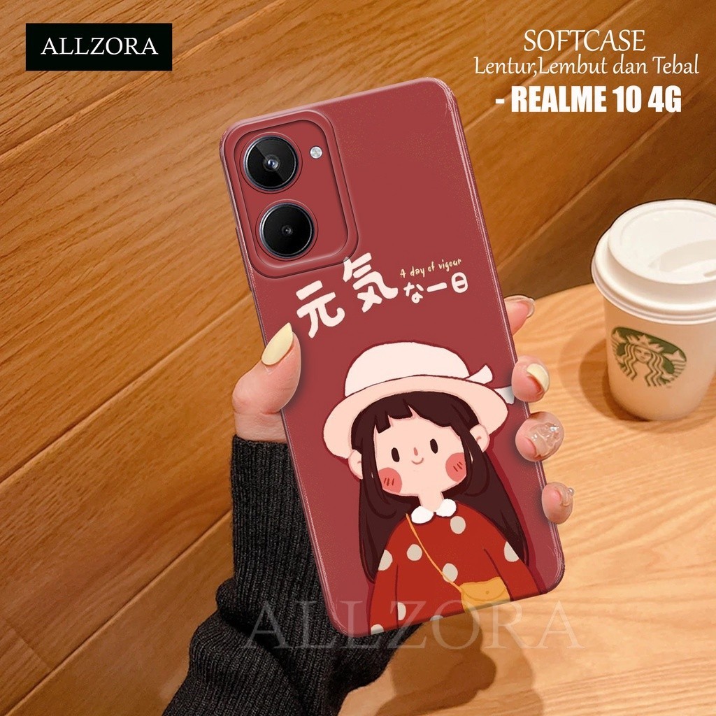 Case Realme 10 4G 2022 Terbaru - Fashion Case KARTUN - Casing Hp Realme 10 4G 2022 Terbaru - Kesing 