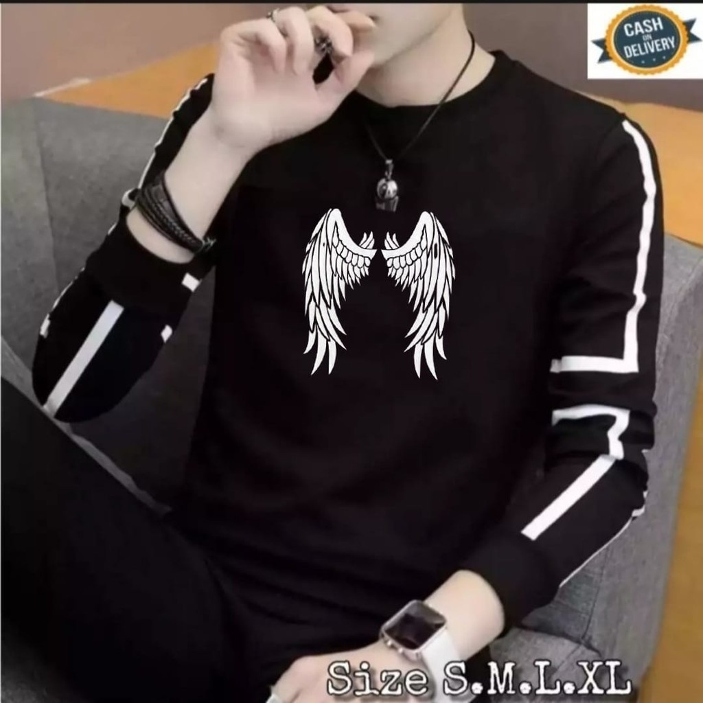 Baju Distro lengan panjang Murah / kaos Distro lengan panjang Keren / kaos Distro lengan panjang / k