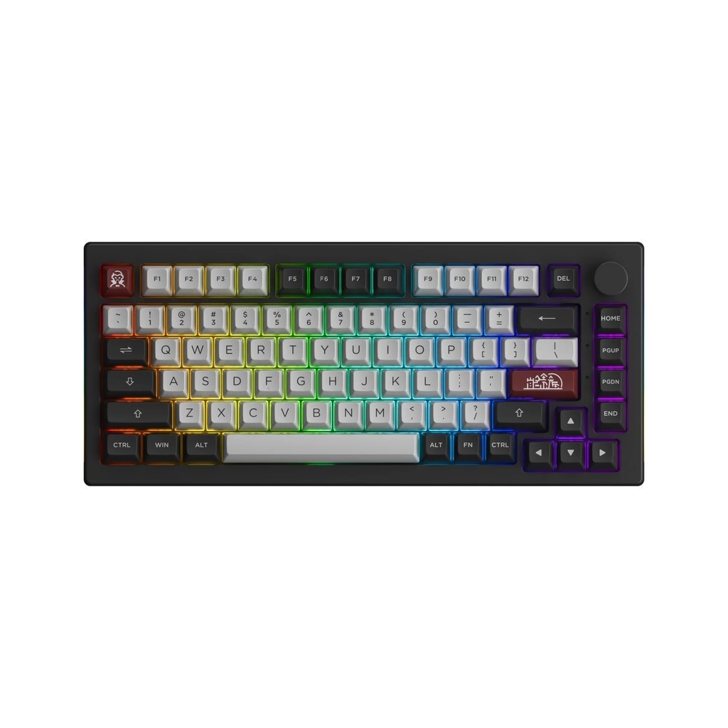 Akko 5075B Plus Dracula Castle 75% Mechanical Gaming Keyboard 3/5 Pin Hot Swap Three-Modes RGB 2.4GH