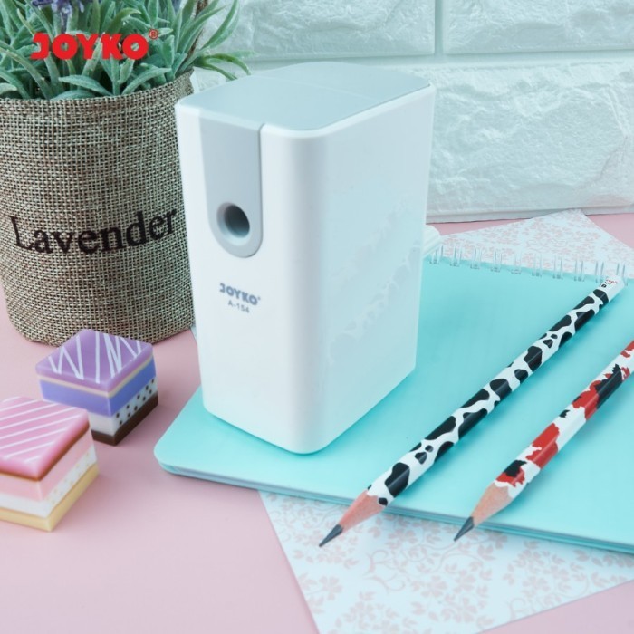 

Joyko Sharpener A-154 Pengserut Rautan Serutan Putar Murah Berkualitas