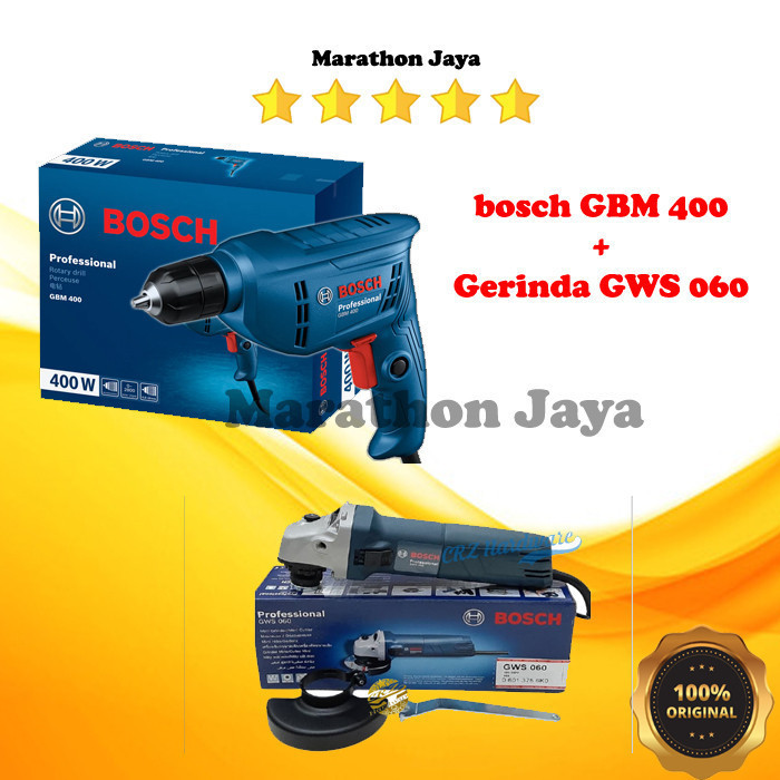 PAKET bosch bor GBM 400 gerinda GWS 700 BOSCH powertools