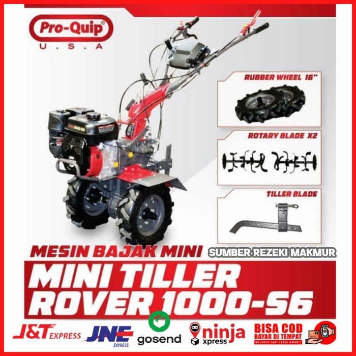 Mesin Bajak Mini / Mini Tiller / Cultivator Proquip ROVER 1000-s6 RTH