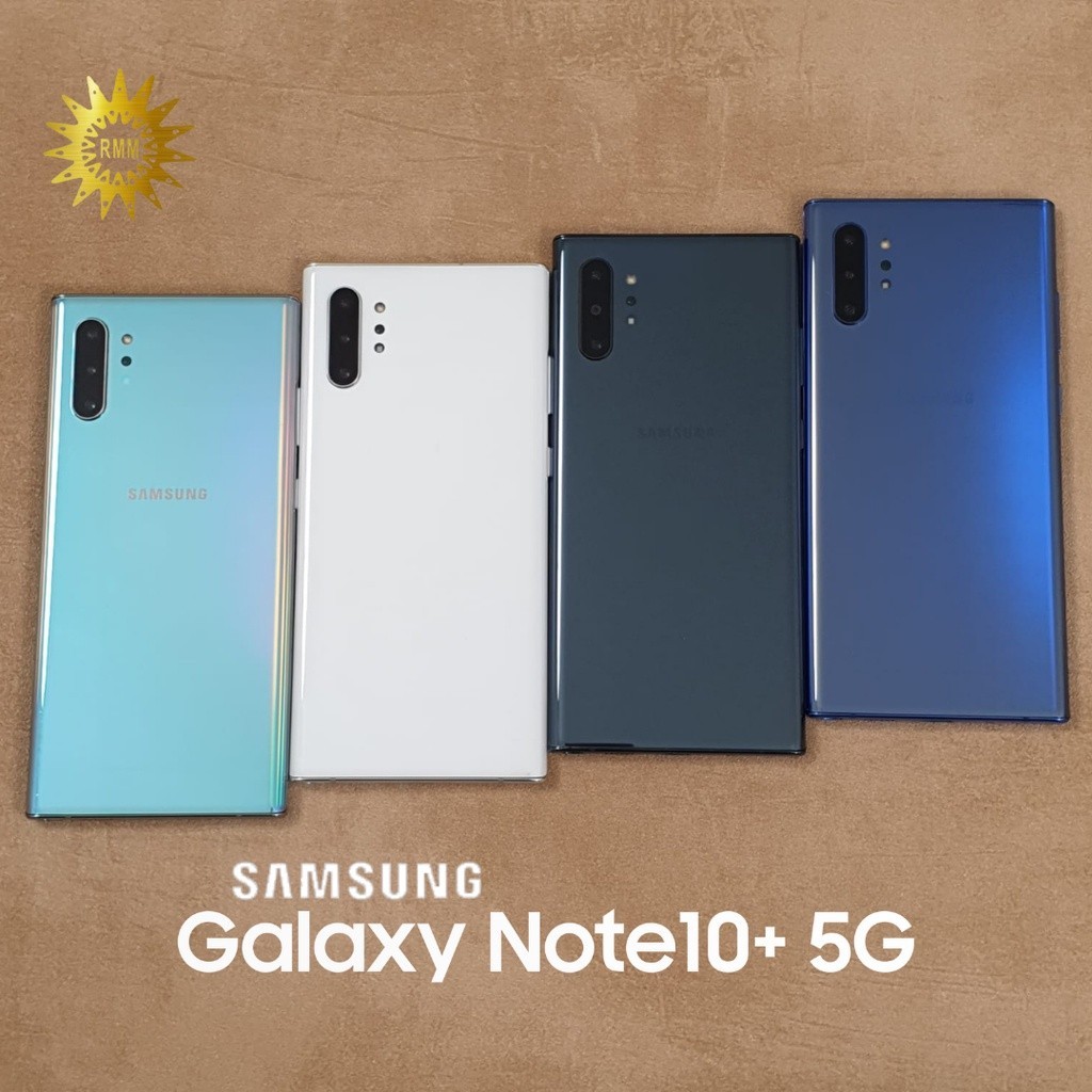 Samsung Galaxy Note 10+ PLUS 5G //NOTE 10 5G GARANSI IMEI 1 TAHUN 12GB / 256GB 7 512GB ORIGINAL SECO