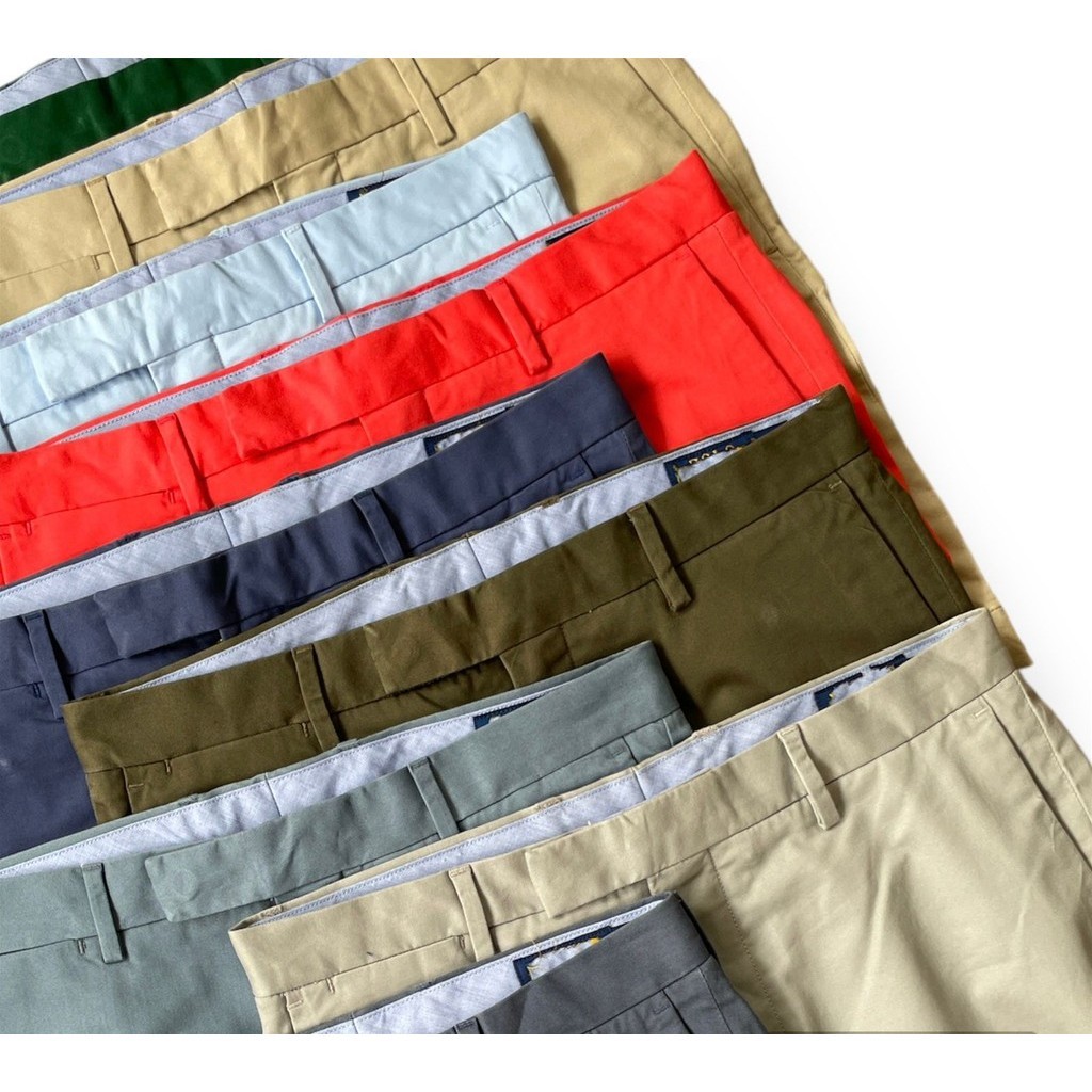 SHORT PANTS CHINO | CELANA CHINO BERMUDA POLO PENDEK POLOS AEGEAN BLUE BIRU DARK GREEN TUA HIJAU GRE