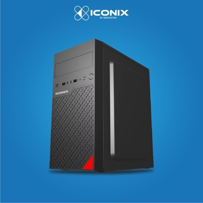 CASE ICONIX SAGITARIUS FREE PSU 500W CASING PC Komputer